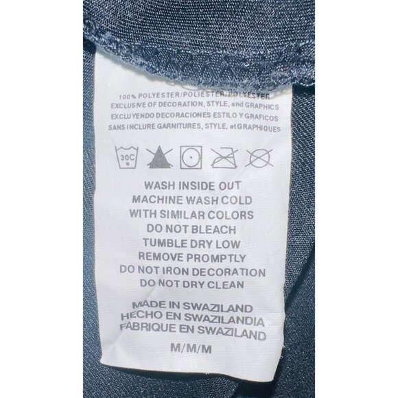 Pittsburgh Steelers NFL Team Apparel Polo Shirt Mens Medium Black & Yellow - Picture 4 of 4